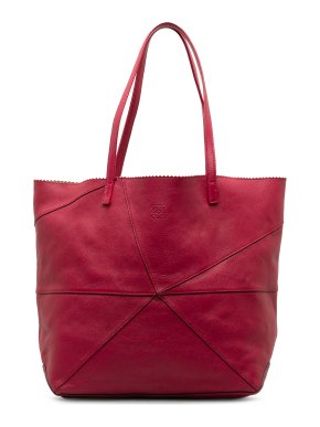 Loewe Pink Lia Origami Tote Bag