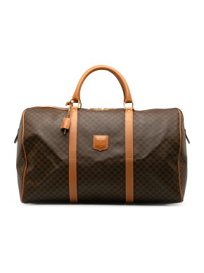 Celine Brown Macadam Travel Bag