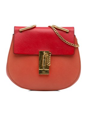 Chloe Bicolor Mini Drew Crossbody Bag