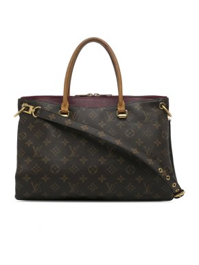Louis Vuitton Brown Monogram Canvas Pallas MM Shoulder Bag