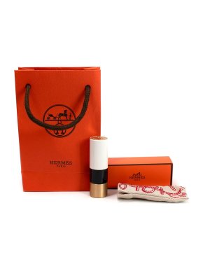 Hermes Burgundy 'Rouge Gala' Satin Finish Lipstick