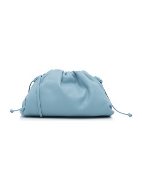 Bottega Veneta Baby Blue The Mini Pouch