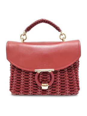 Salvatore Ferragamo Gancini Margot Wicker Bag