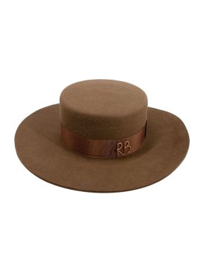 Ruslan Baginskiy Canotier Wool-Felt Hat