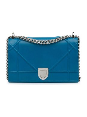 Dior Blue Medium Diorama Flap Bag