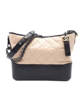 Chanel Nude Medium Lambskin Gabrielle Crossbody