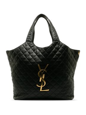 Saint Laurent Maxi Monogram Icare Shopping Tote