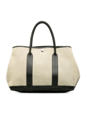 Hermes Beige Garden Party PM Tote Bag