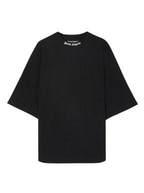 Palm Angels Black Classic Logo T-Shirt