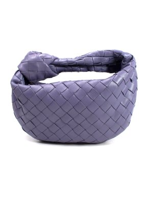 Bottega Veneta Lilac Nappa Intrecciato Mini Jodie Bag