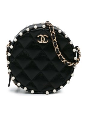 Chanel Pearl Round As Earth Crossbody Bag