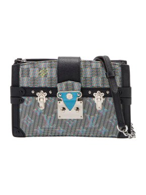 Louis Vuitton Monogram Damier Pop Soft Trunk Clutch