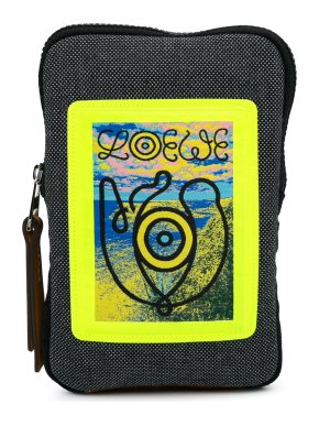 Loewe Eye Nature Denim Crossbody Pouch