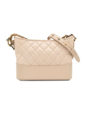 Chanel Nude Small  Gabrielle Crossbody Bag