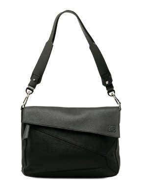 Loewe Black Puzzle Messenger Bag