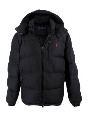 Polo Ralph Lauren Black Down Filled  Puffer Jacket