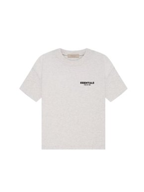 Fear of God Essentials Kids 14/16Y Tee 'Light Oatmeal'