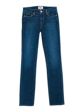 Paige Skyline Straight Blue Jeans