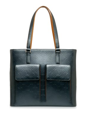 Louis Vuitton Patent Leather Monogram Mat Wilwood Tote Bag