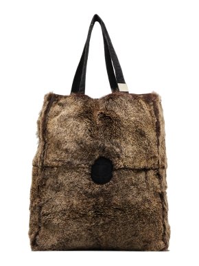 Chanel Lapin Fur Tote Bag