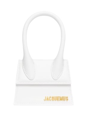Jacquemus White Le Chiquito Top Handle Bag