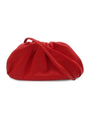 Bottega Veneta Red The Mini Pouch