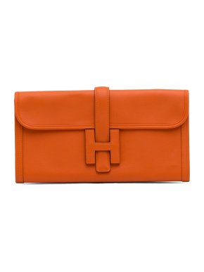 Hermes Jige Elan 29 in Feu Swift Leather