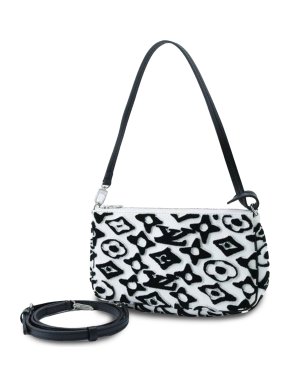 Louis Vuitton X Urs Fischer Monogram Tuftage Pochette Accessoires