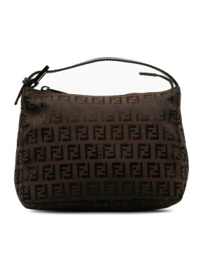Fendi Brown Zucchino Handbag