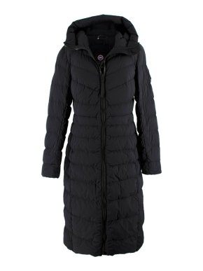 Canada Goose Black Clair Longline  Puffer Coat