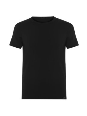 Tom Ford Black Crew Neck T-Shirt