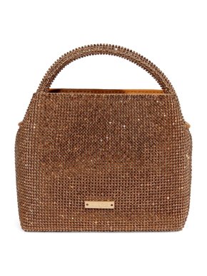 Cult Gaia Mini Embellished Solene Top-Handle Bag