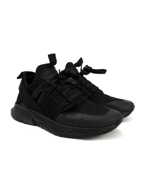 Tom Ford  Black Jago Mesh Trainers