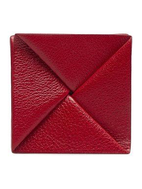 Hermes Red Zoulou Coin Pouch