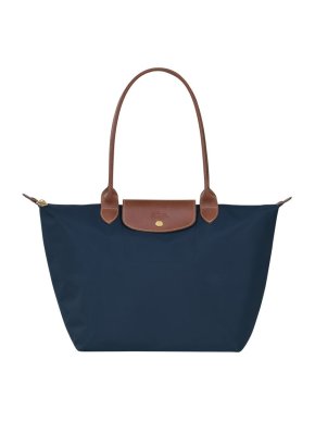 Longchamp Navy Le Pliage Large Tote Bag
