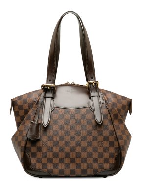 Louis Vuitton Brown Damier Ebene Verona MM Shoulder Bag