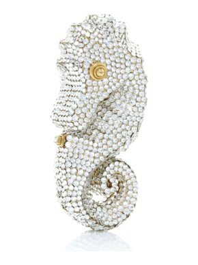 Judith Leiber Crystal Embellished Pill Box
