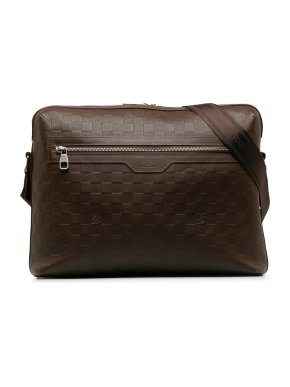 Louis Vuitton Brown Damier Infini Calypso GM Messenger Bag