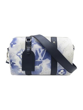 Louis Vuitton Blue  Watercolour Monogram City Keepall