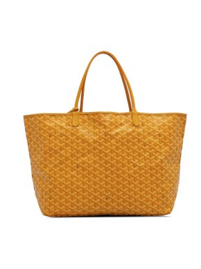 Goyard Yellow Goyardine Saint Louis GM Shoulder Bag