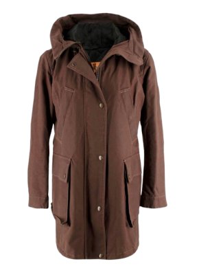 Belstaff Weatherproof Hooded Brown Coat