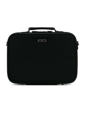 Gucci Black GG Nylon Business Bag