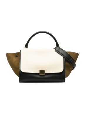Celine Small Trapeze Tricolor Bag