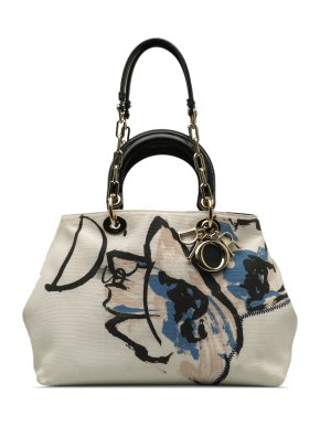Dior Cream Canvas Diorissimo Bag