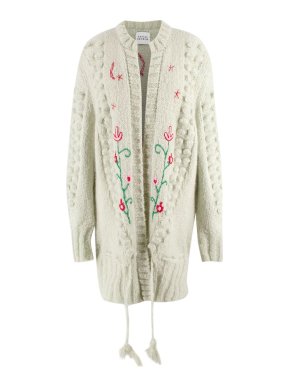 Hayley Menzies Mint Green Gloria Midi Cardigan