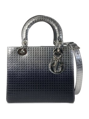 Dior Medium Ombre Microcannage Lady Dior