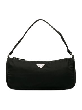 Prada Nylon Baguette Bag