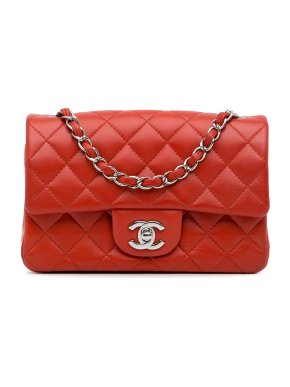 Chanel Mini Classic Lambskin Rectangular Single Flap Bag