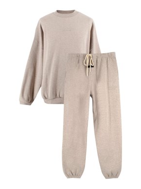 Fear of God Essentials Grey 2pc Sweater and Track Pants