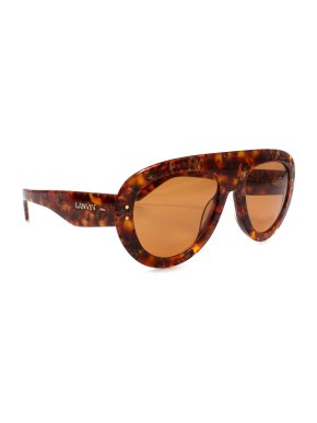 Lanvin Tortoise Shell Aviator Sunglasses